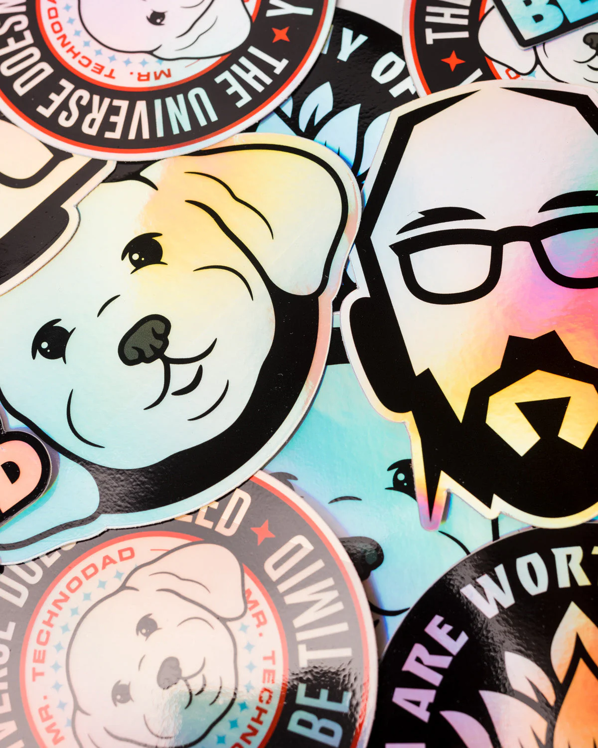 Holographic Sticker Pack 7 Holographic Sticker Pack