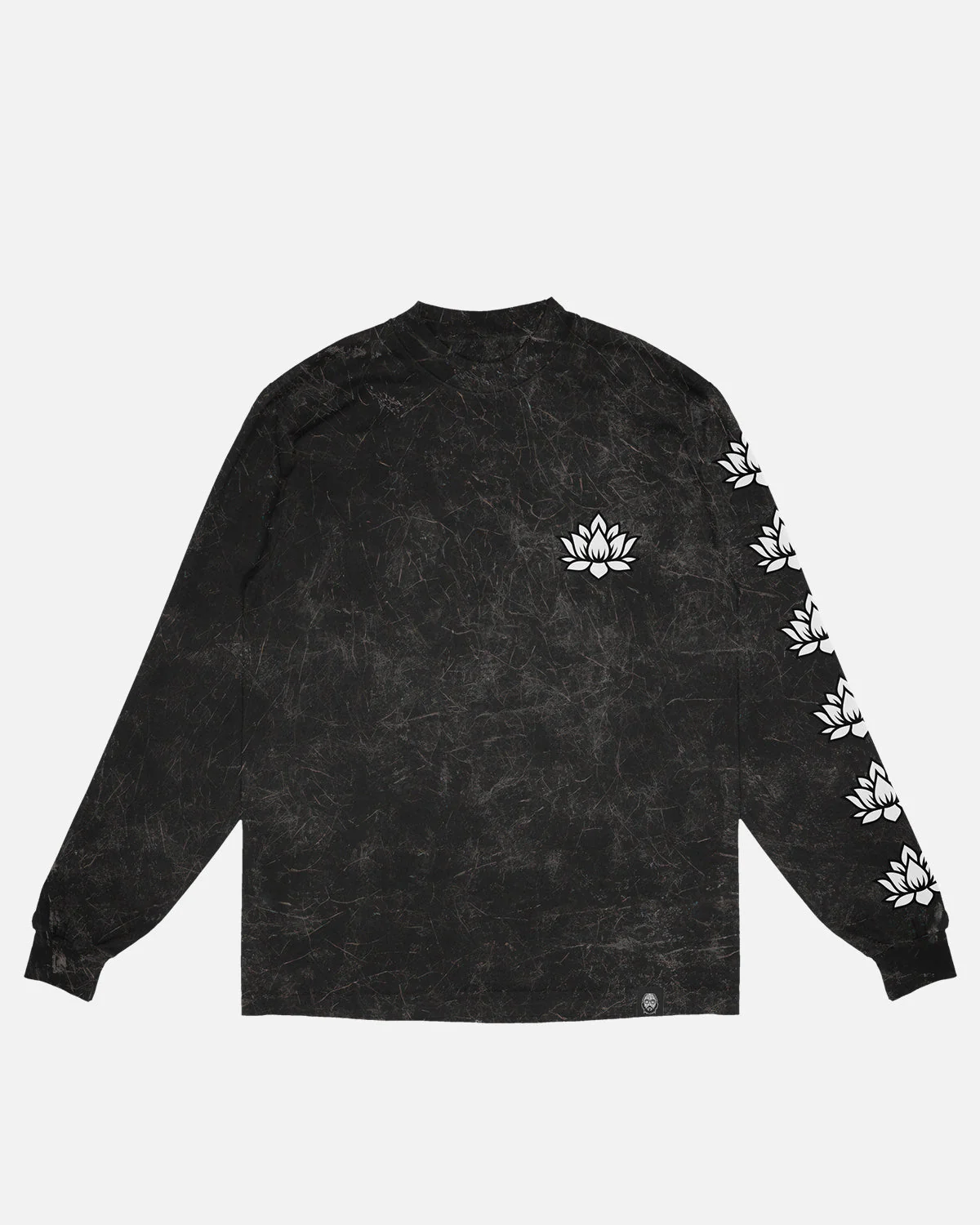 Happy Birthday, My Son Long Sleeve T-Shirt (Black Mineral Wash)