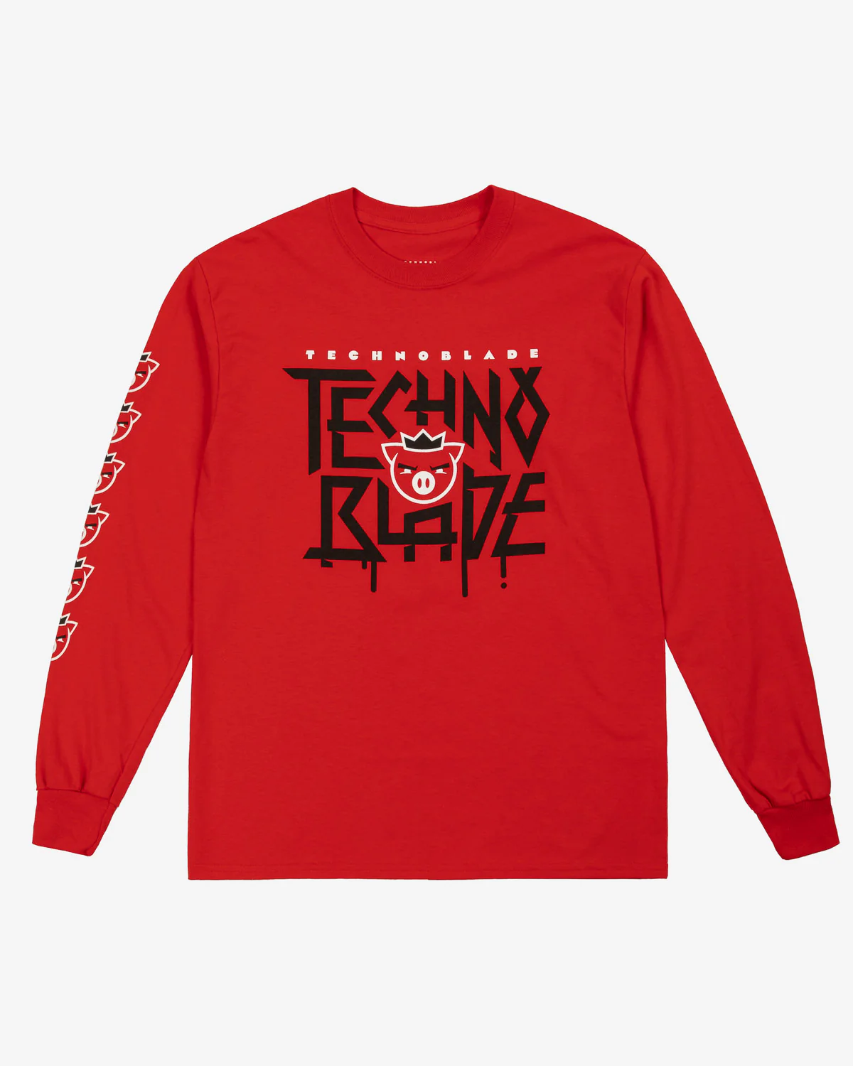 Agro Long Sleeve Tee (Red)