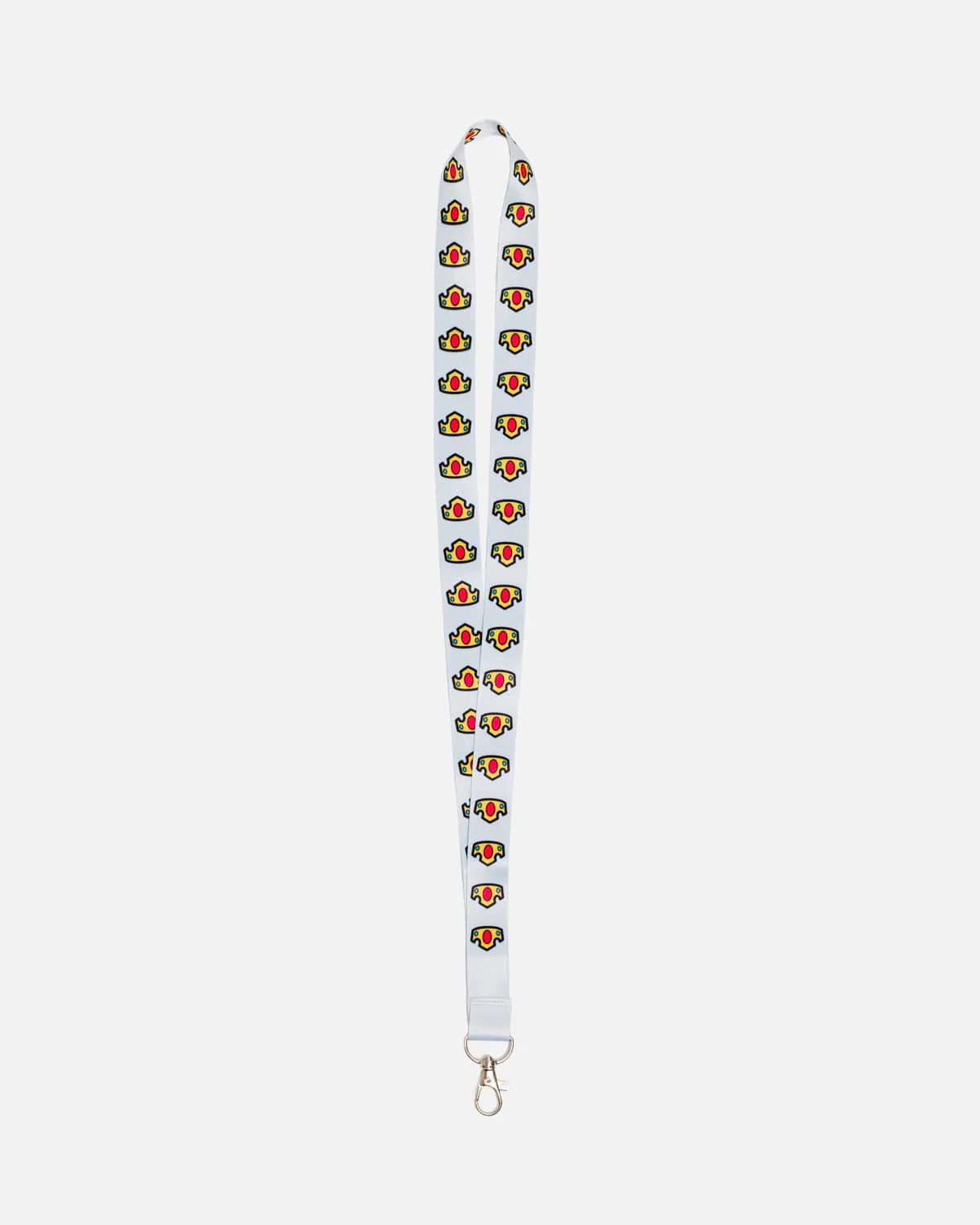 Classic Crown Lanyard (Light Blue)