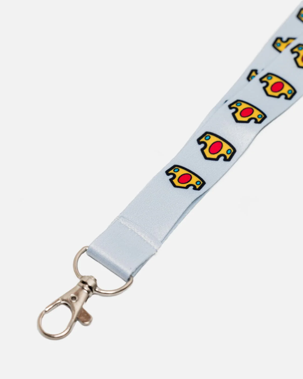 Classic Crown Lanyard (Light Blue) 3 Classic Crown Lanyard (Light Blue)