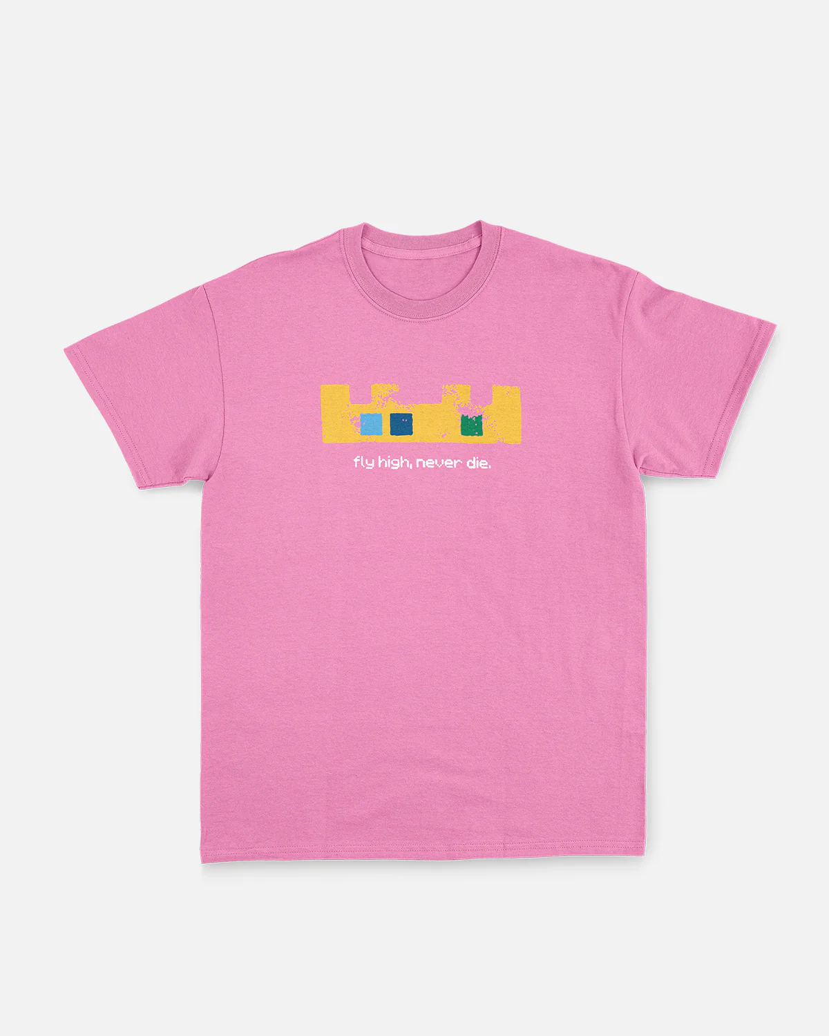 Fly High, Never Die Tee (Pink)