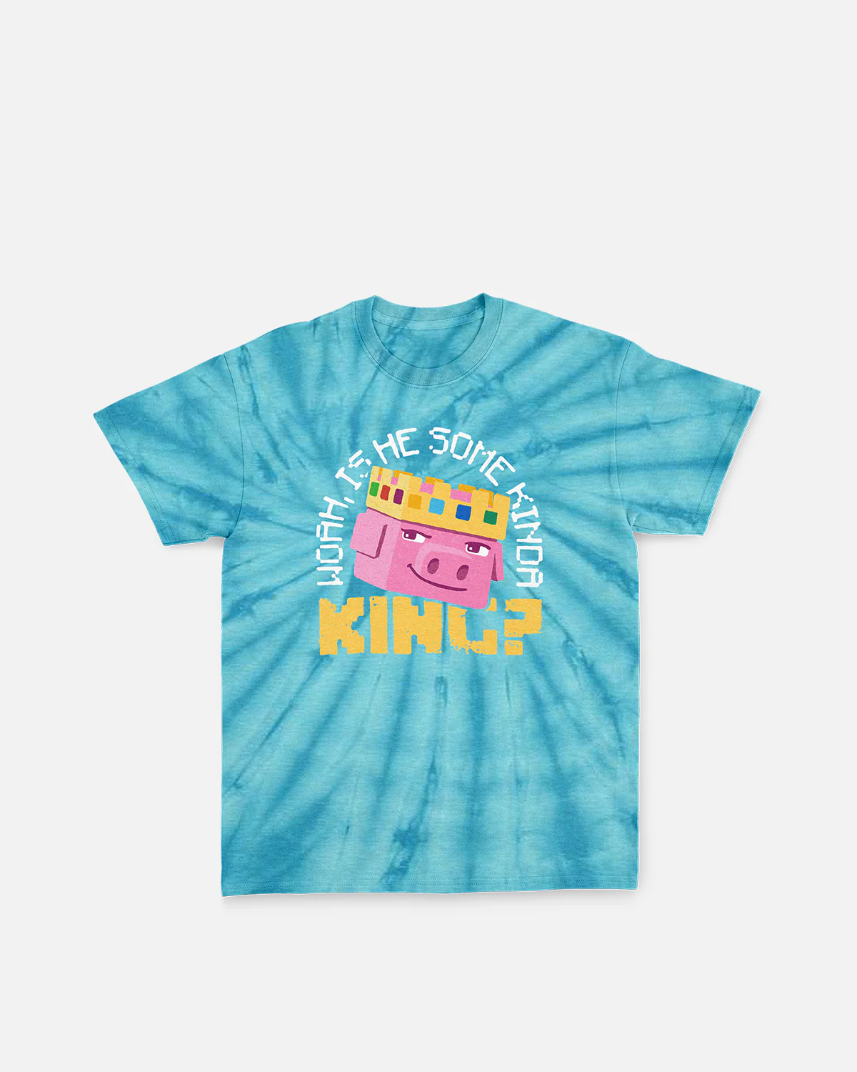 That's A Legend Tie Dye Youth Tee (Spider Turquoise)