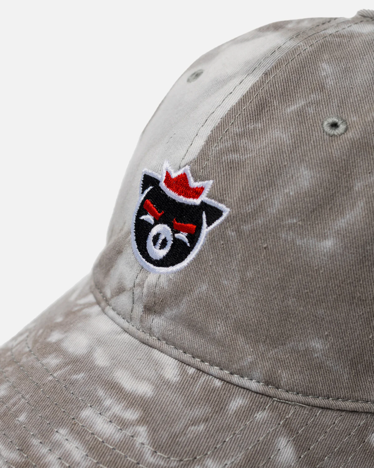 Agro Pig Tie Dyed Dad Hat (Grey) 8 Agro Pig Tie Dyed Dad Hat (Grey)