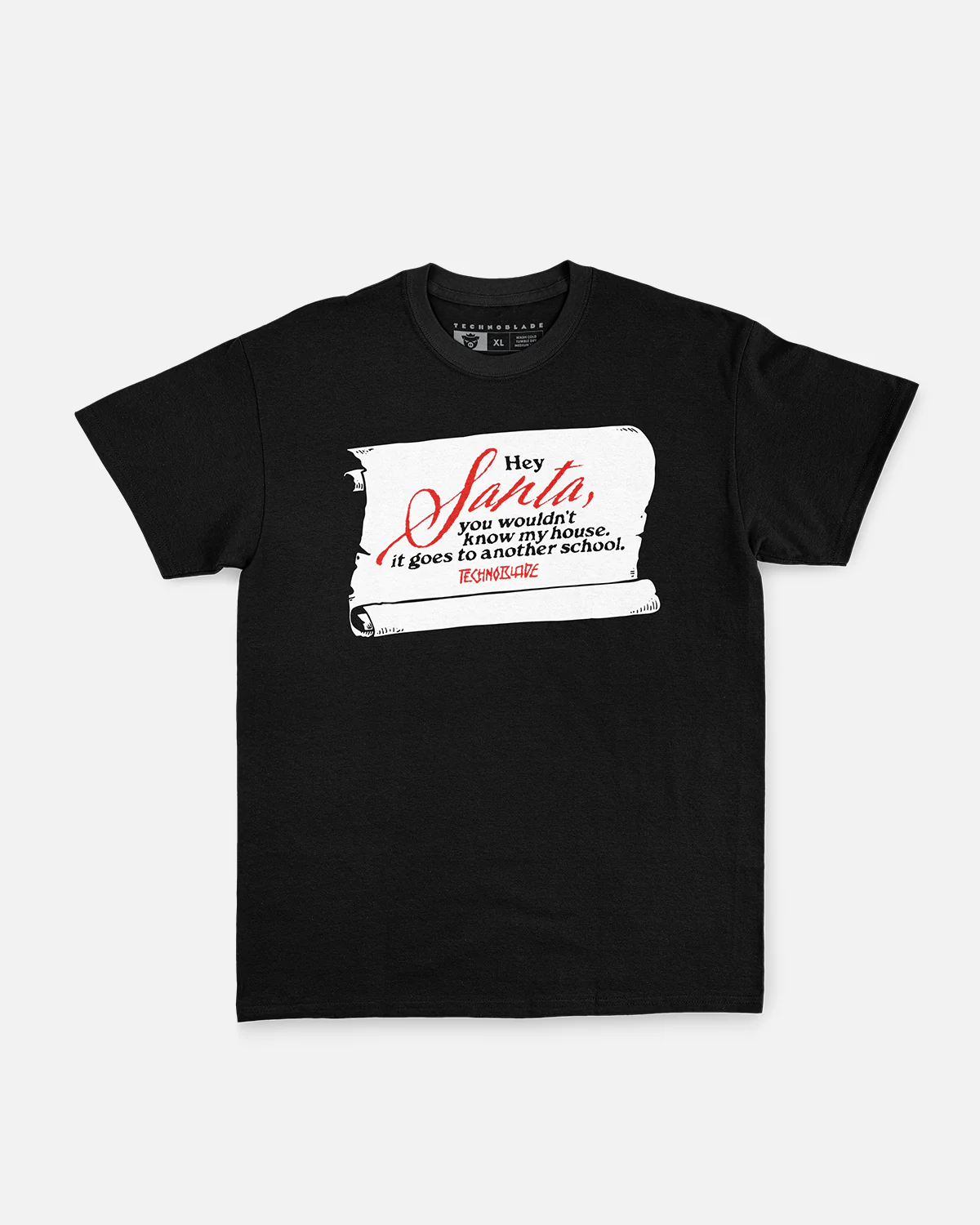 Hey Santa Tee (Black)