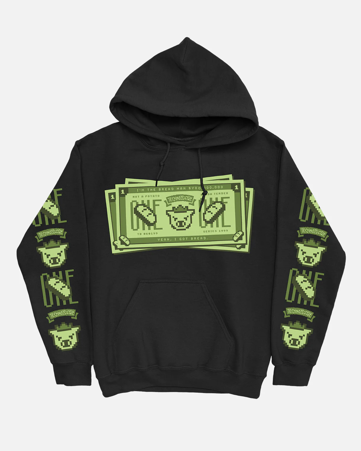 The Bread Man Hoodie (Black)