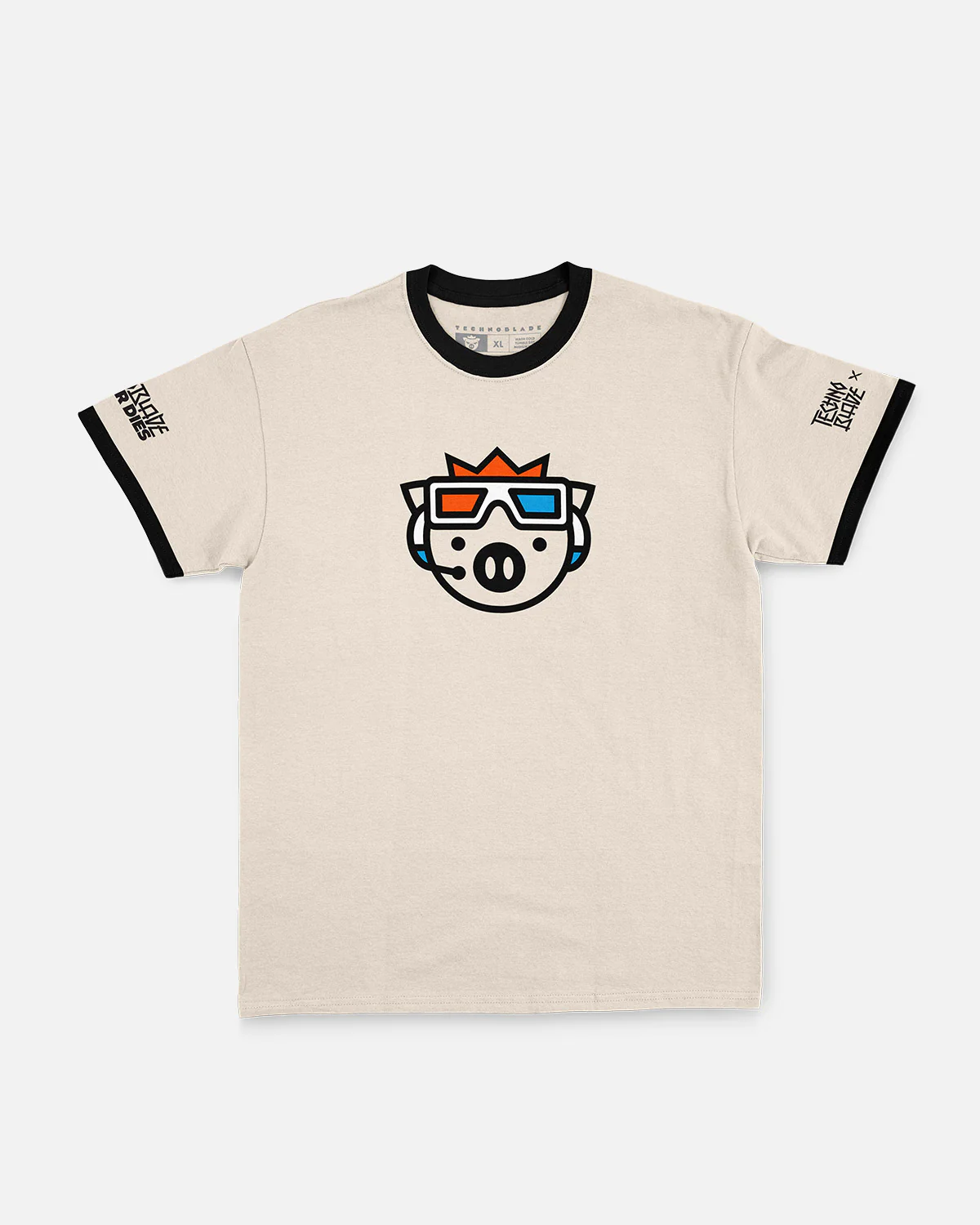 Agro Jack Manifold Collaboration Ringer Tee (Cream)