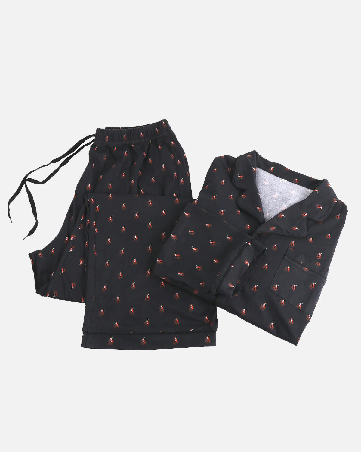 Carl Pajama Set (Black)