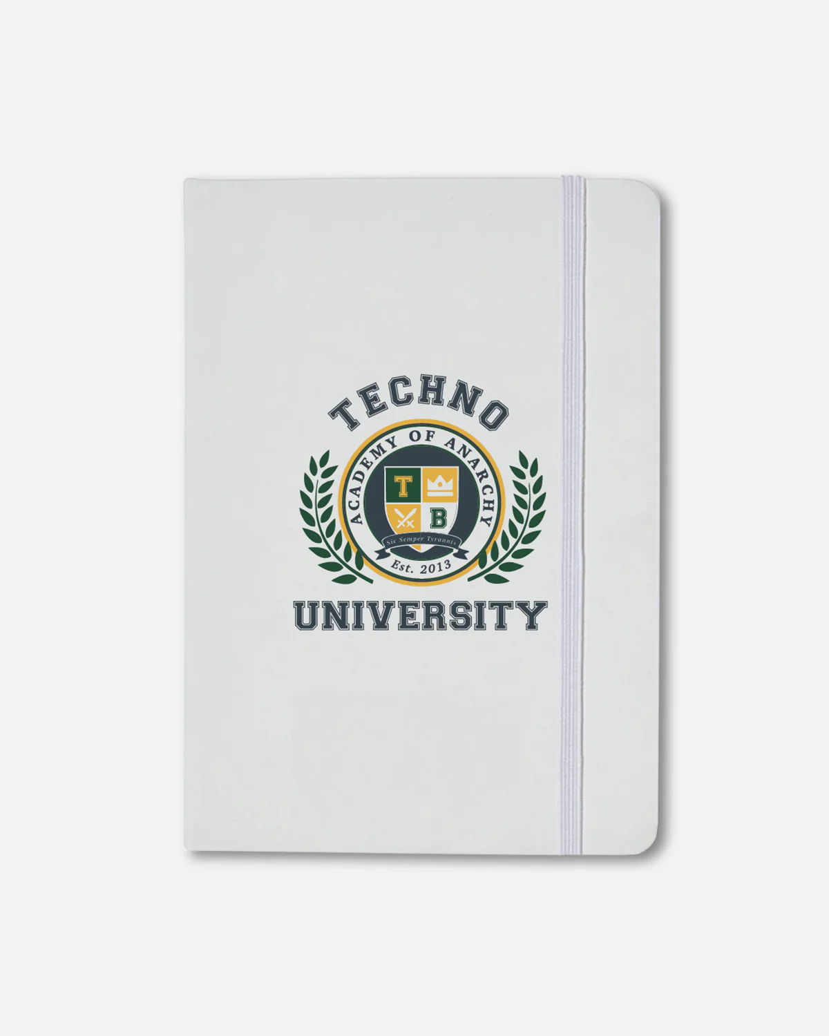 Techno University Notepad (White)