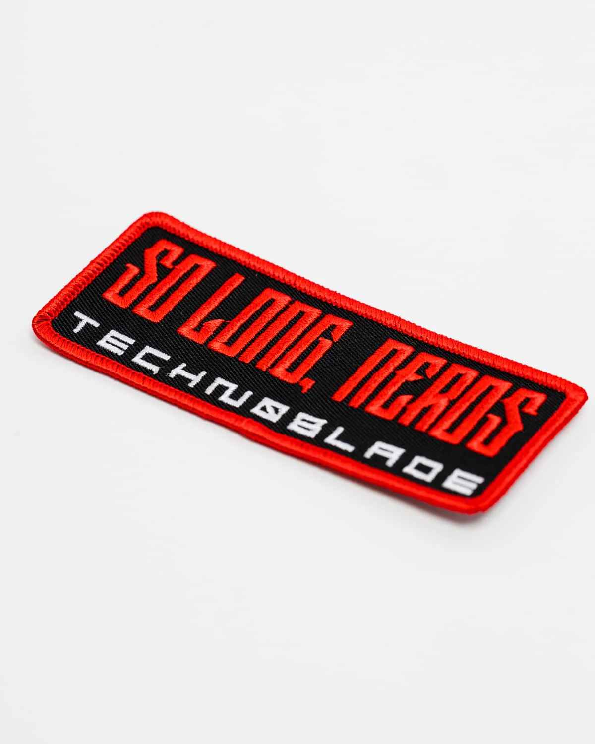 So Long Nerds Embroidered Patch 4 So Long Nerds Embroidered Patch